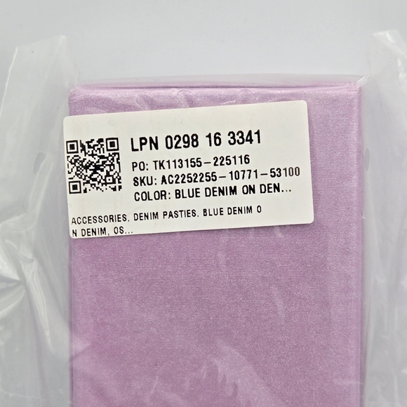 Savage x Fenty Denim Pasties - Picture 5 of 6